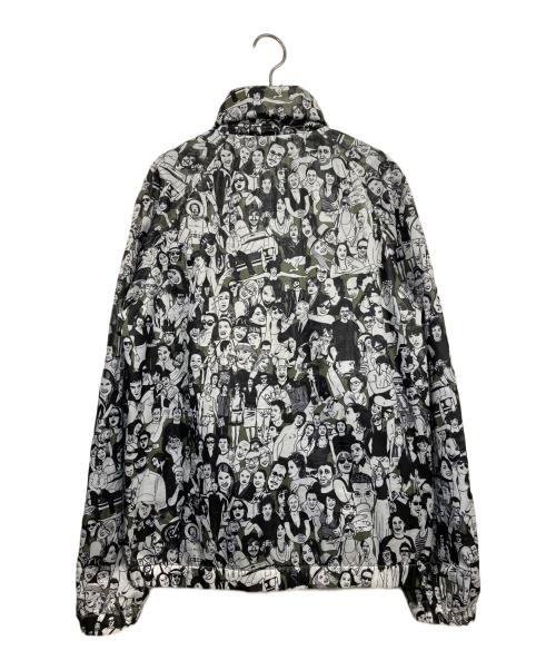 DIESEL（ディーゼル）DIESEL (ディーゼル) 総柄ジャケット グリーン サイズ:Sの古着・服飾アイテム