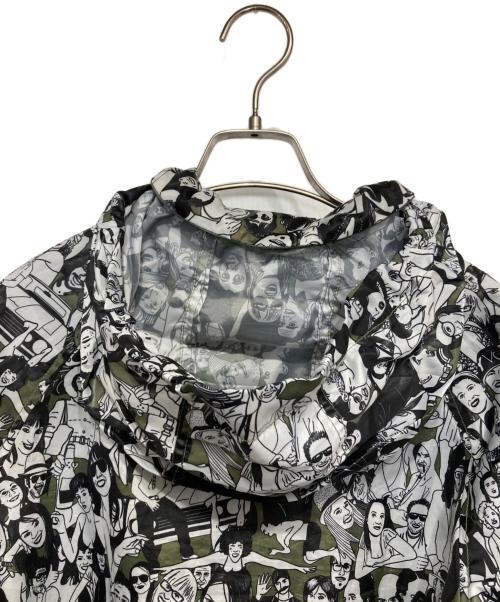 DIESEL（ディーゼル）DIESEL (ディーゼル) 総柄ジャケット グリーン サイズ:Sの古着・服飾アイテム