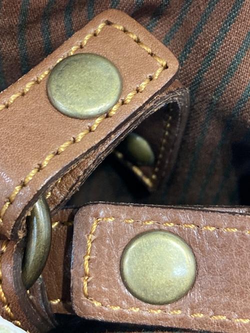 BURBERRY BLUE LABEL（バーバリー ブルー レーベル）BURBERRY BLUE LABEL (バーバリー ブルー レーベル) デニムロゴプレートハンドバッグ インディゴの古着・服飾アイテム