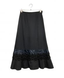 tricot COMME des GARCONS（トリココムデギャルソン）の古着「スカート」｜ブラック