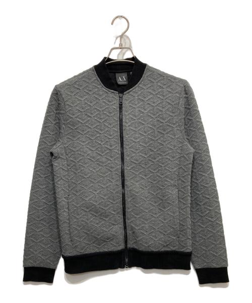 ARMANI EXCHANGE（アルマーニ エクスチェンジ）ARMANI EXCHANGE (アルマーニ エクスチェンジ) ジップアップブルゾン グレー サイズ:XSの古着・服飾アイテム