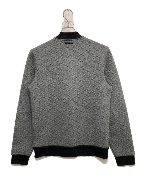 ARMANI EXCHANGE（アルマーニ エクスチェンジ）ARMANI EXCHANGE (アルマーニ エクスチェンジ) ジップアップブルゾン グレー サイズ:XSの古着・服飾アイテム
