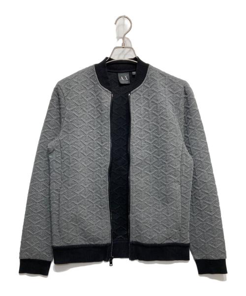 ARMANI EXCHANGE（アルマーニ エクスチェンジ）ARMANI EXCHANGE (アルマーニ エクスチェンジ) ジップアップブルゾン グレー サイズ:XSの古着・服飾アイテム