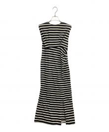 HER LIP TO（ハーリップトゥ）の古着「Tribeca Jersey Dress」｜ブラック