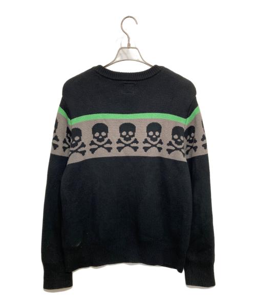 ec melodi（イーシー メロディ）ec melodi (イーシー メロディ) Heavy Knit Skull ブラック サイズ:Mの古着・服飾アイテム