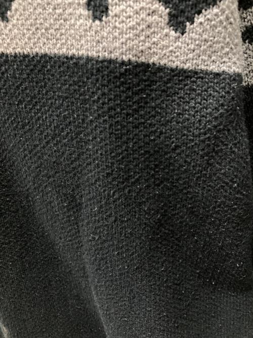 ec melodi（イーシー メロディ）ec melodi (イーシー メロディ) Heavy Knit Skull ブラック サイズ:Mの古着・服飾アイテム