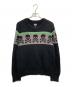 ec melodi（イーシー メロディ）の古着「Heavy Knit Skull」｜ブラック