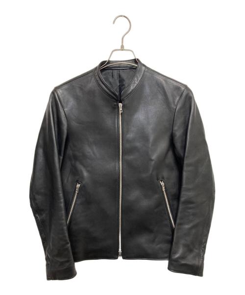 LIDnM（リドム）LIDnM (リドム) シープレザーライダースジャケット ブラック サイズ:Sの古着・服飾アイテム