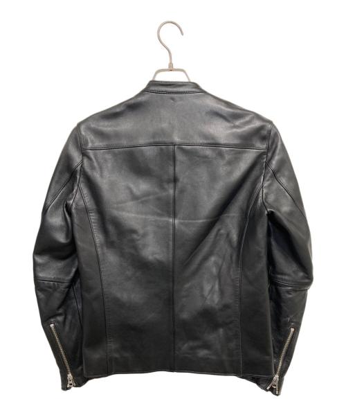 LIDnM（リドム）LIDnM (リドム) シープレザーライダースジャケット ブラック サイズ:Sの古着・服飾アイテム