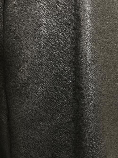 LIDnM（リドム）LIDnM (リドム) シープレザーライダースジャケット ブラック サイズ:Sの古着・服飾アイテム