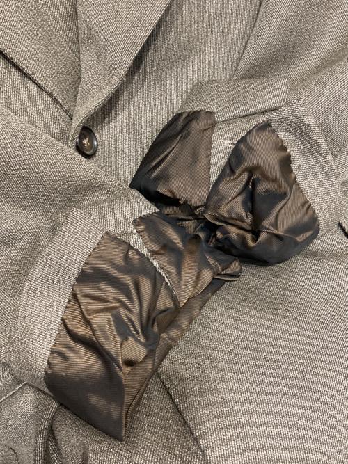 De Petrillo（デペトリロ）De Petrillo (デペトリロ) ６ボタンウールダブルブレストジャケット ブラウン サイズ:46の古着・服飾アイテム
