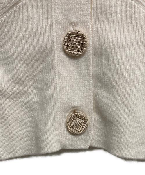 Snidel（スナイデル）Snidel (スナイデル) カーデ×チュールスカートセット ホワイトの古着・服飾アイテム