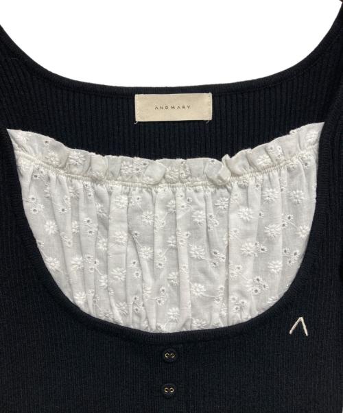 ANDMARY（アンドマリー）ANDMARY (アンドマリー) Poppy lace mini dress ブラック サイズ:Fの古着・服飾アイテム