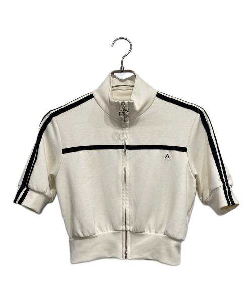 ANDMARY（アンドマリー）ANDMARY (アンドマリー) Eve line zip tops / Eve line zip mini skirt ホワイト サイズ:Fの古着・服飾アイテム