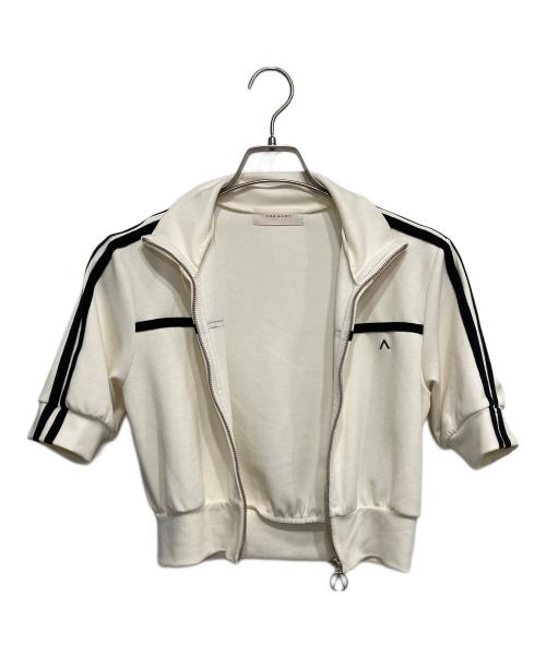 ANDMARY（アンドマリー）ANDMARY (アンドマリー) Eve line zip tops / Eve line zip mini skirt ホワイト サイズ:Fの古着・服飾アイテム
