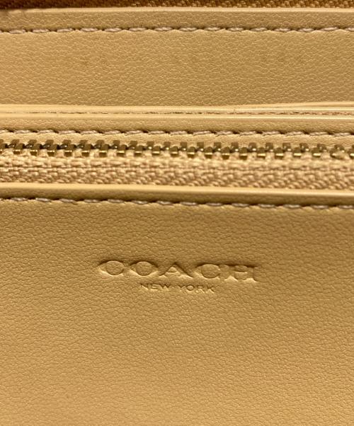 COACH（コーチ）COACH (コーチ) アコーディオン ジップ ウォレット ブラウン サイズ:-の古着・服飾アイテム