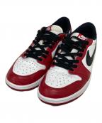 NIKEナイキ）の古着「Air Jordan 1 Retro Low OG/エアジョーダン1 レトロ ロー OG」｜レッド×ホワイト