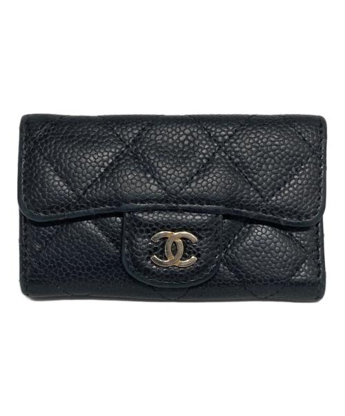 CHANEL（シャネル）CHANEL (シャネル) マトラッセキーケース ブラック サイズ:-の古着・服飾アイテム