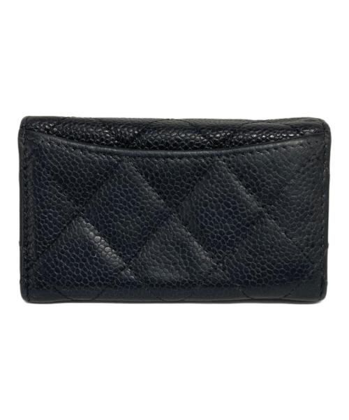 CHANEL（シャネル）CHANEL (シャネル) マトラッセキーケース ブラック サイズ:-の古着・服飾アイテム
