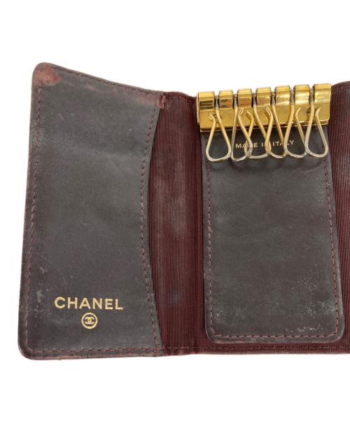 CHANEL（シャネル）CHANEL (シャネル) マトラッセキーケース ブラック サイズ:-の古着・服飾アイテム