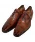 Santoni（サントーニ）の古着「メダリオンシューズ」｜ブラウン