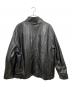 Calvin Klein (カルバンクライン) フェイクレザージャケット ブラック サイズ:XL：15000円