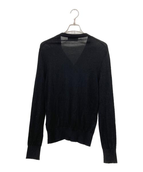 DSQUARED2（ディースクエアード）DSQUARED2 (ディースクエアード) D2 Knit Cardigan ブラック サイズ:Ｍの古着・服飾アイテム