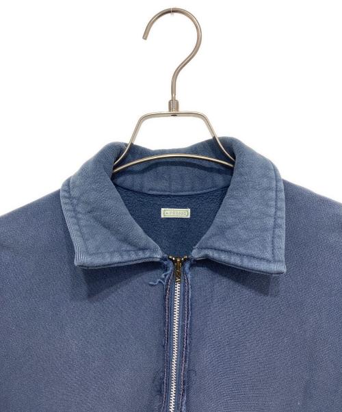 A.PRESSE（アプレッセ）A.PRESSE (アプレッセ) Vintage Half Zip Sweatshirt ブルー サイズ:3の古着・服飾アイテム