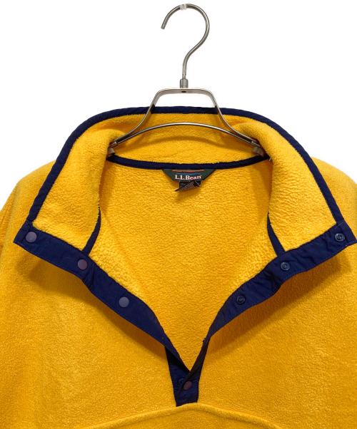 L.L.Bean（エルエルビーン）L.L.Bean (エルエルビーン) フリーススウェット イエロー サイズ:Mの古着・服飾アイテム
