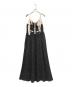 HER LIP TO（ハーリップトゥ）の古着「Tweed Long Dress」｜ブラック