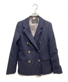 Snidel（スナイデル）の古着「Sustainaダブルジャケット」｜ネイビー
