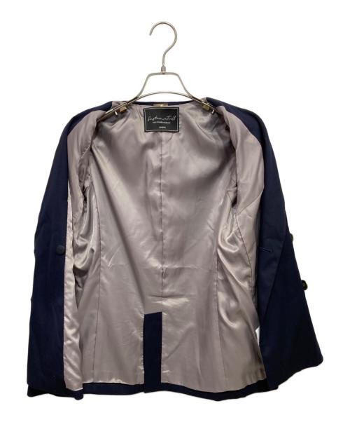 Snidel（スナイデル）Snidel (スナイデル) Sustainaダブルジャケット ネイビーの古着・服飾アイテム