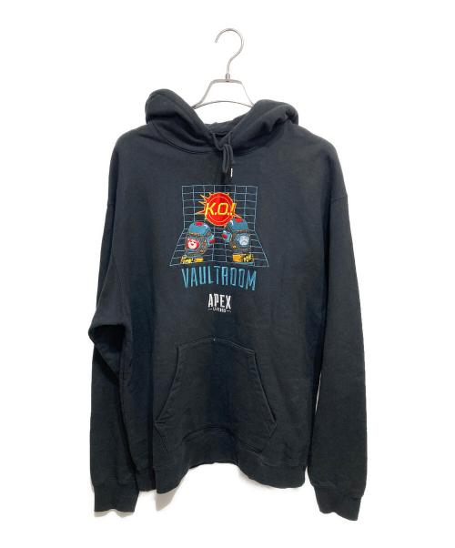 vault room（ボルトルーム）vault room (ボルトルーム) APEX LEGENDS (エイペックスレジェンズ) PATHFINDER HOODIE ブラック サイズ:Ｌの古着・服飾アイテム