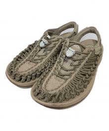 KEEN（キーン）の古着「ユニーク スニーカーサンダル」｜カーキ