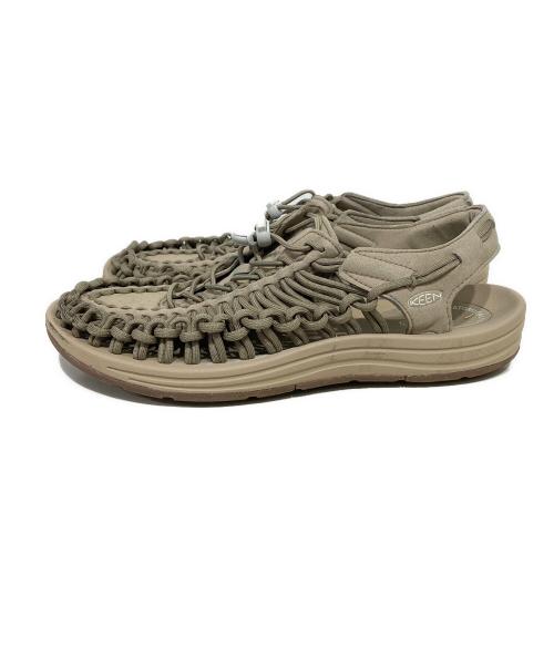 KEEN（キーン）KEEN (キーン) ユニーク スニーカーサンダル カーキ サイズ:27の古着・服飾アイテム