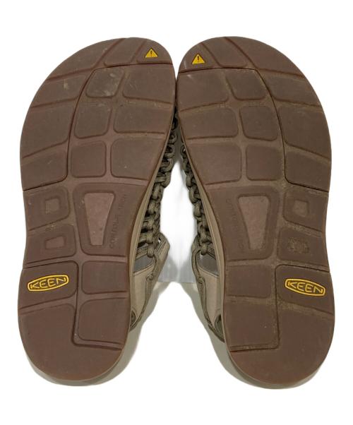 KEEN（キーン）KEEN (キーン) ユニーク スニーカーサンダル カーキ サイズ:27の古着・服飾アイテム