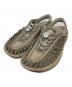 KEEN（キーン）の古着「ユニーク スニーカーサンダル」｜カーキ