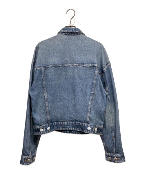 rag&bone（ラグアンドボーン）rag&bone (ラグアンドボーン) デニムプリントトラッカーブルゾン インディゴ サイズ:Sの古着・服飾アイテム