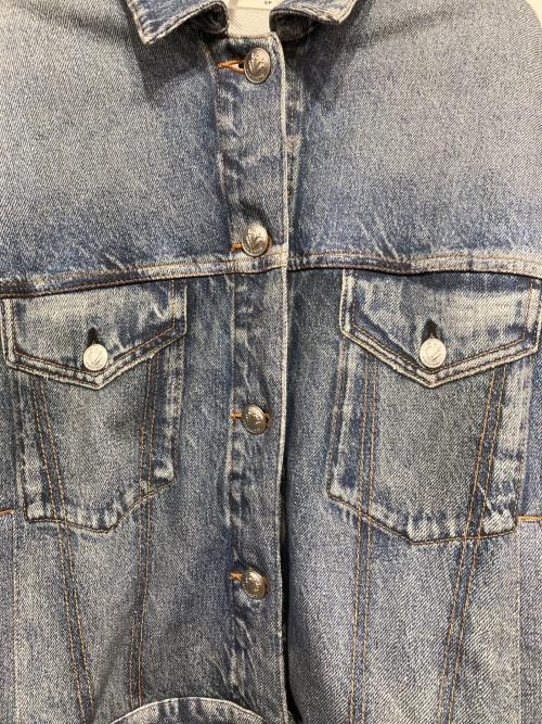 rag&bone（ラグアンドボーン）rag&bone (ラグアンドボーン) デニムプリントトラッカーブルゾン インディゴ サイズ:Sの古着・服飾アイテム