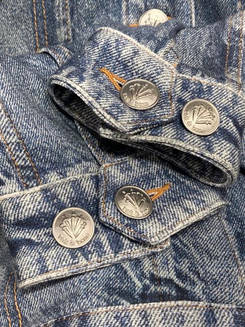 rag&bone（ラグアンドボーン）rag&bone (ラグアンドボーン) デニムプリントトラッカーブルゾン インディゴ サイズ:Sの古着・服飾アイテム