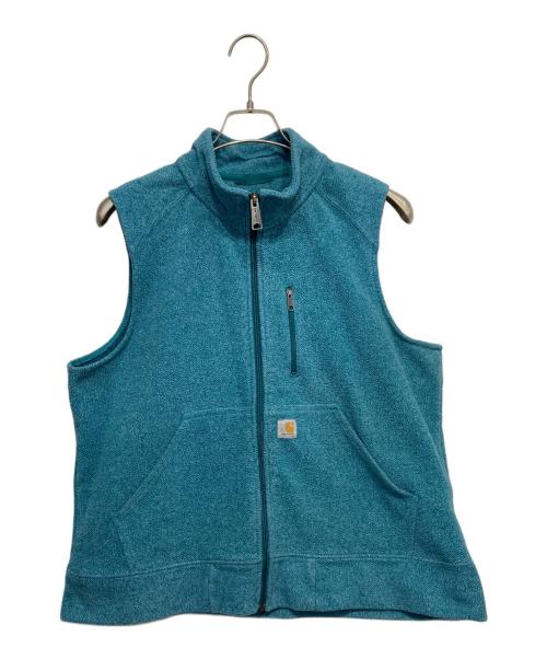 CarHartt（カーハート）CarHartt (カーハート) フリースベスト ブルー サイズ:XLの古着・服飾アイテム