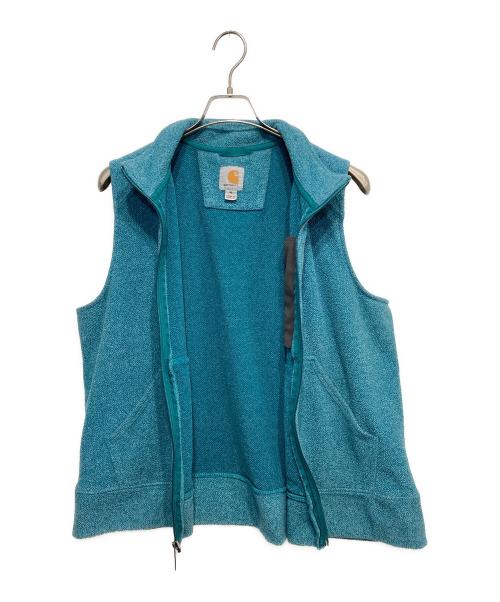CarHartt（カーハート）CarHartt (カーハート) フリースベスト ブルー サイズ:XLの古着・服飾アイテム