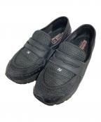 NEW BALANCEニューバランス）の古着「スニーカーローファー」｜ブラック