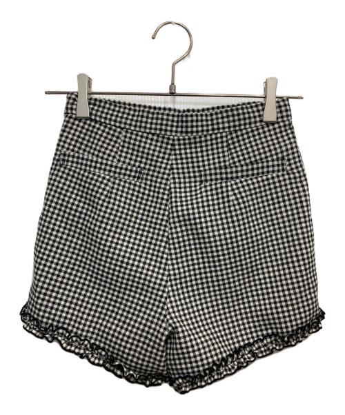 ANDMARY（アンドマリー）ANDMARY (アンドマリー) Dorothy gingham check set up ホワイト×ブラック サイズ:Freeの古着・服飾アイテム