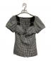 ANDMARY (アンドマリー) Dorothy gingham check set up ホワイト×ブラック サイズ:Free：12000円