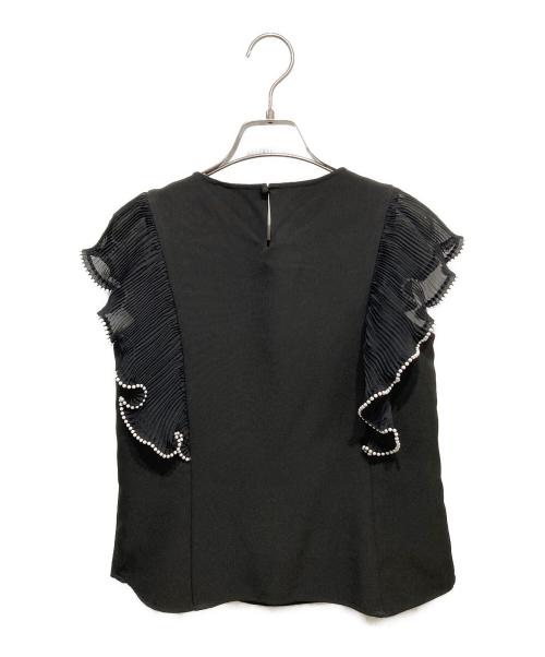 darich（ダーリッチ）darich (ダーリッチ) パールショルダーセットアップ ブラック サイズ:FREEの古着・服飾アイテム