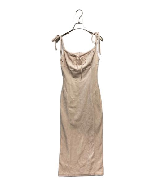 ANDMARY（アンドマリー）ANDMARY (アンドマリー) Roy velour set long dress ピンク サイズ:Sの古着・服飾アイテム