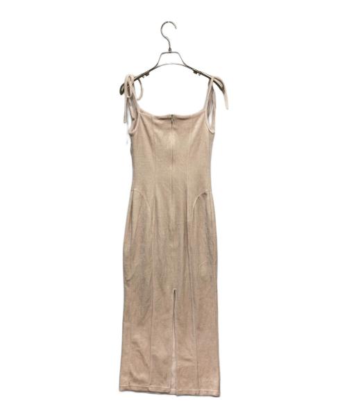 ANDMARY（アンドマリー）ANDMARY (アンドマリー) Roy velour set long dress ピンク サイズ:Sの古着・服飾アイテム