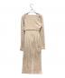 ANDMARY (アンドマリー) Roy velour set long dress ピンク サイズ:S：7000円
