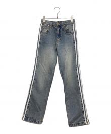 adidas（アディダス）の古着「DENIM FIREBIRD TRACK PANTS」｜インディゴ